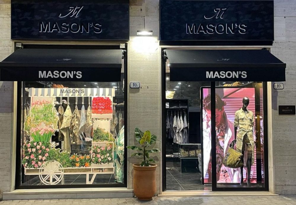 I flagship stores di Mason's